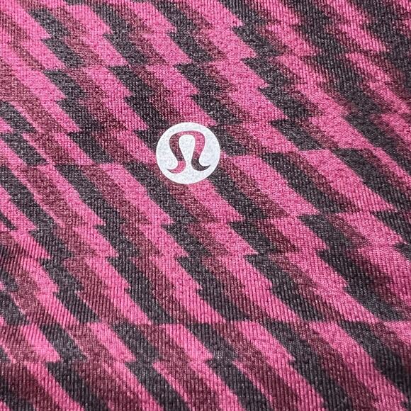 Lululemon Wunder Under Crop Hi-Rise Full-On Luon Shifted Horizon Size 8 - Picture 6 of 7
